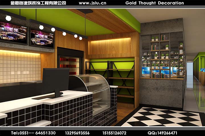 合肥網(wǎng)咖裝修設(shè)計(jì)