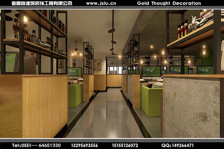 合肥網(wǎng)咖裝修設(shè)計 合肥網(wǎng)咖裝修設(shè)計