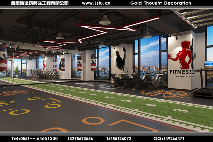 合肥健身房裝修設(shè)計(jì) 合肥健身房裝修設(shè)計(jì)