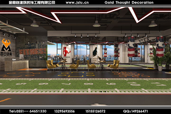 合肥健身房裝修設(shè)計(jì) 合肥健身房裝修設(shè)計(jì)