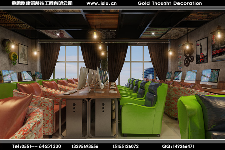 合肥網吧裝修設計 合肥網吧裝修設計