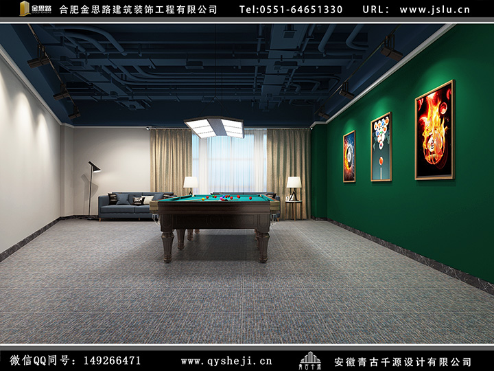 臺球廳裝修設(shè)計 臺球廳裝修設(shè)計
