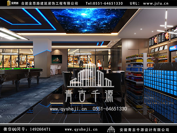 臺(tái)球廳裝修 臺(tái)球廳裝修