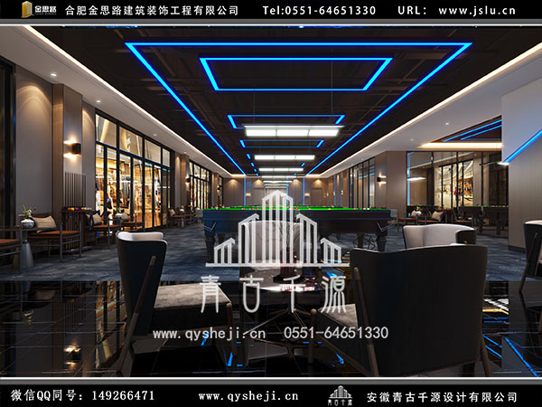 臺(tái)球廳裝修 臺(tái)球廳裝修