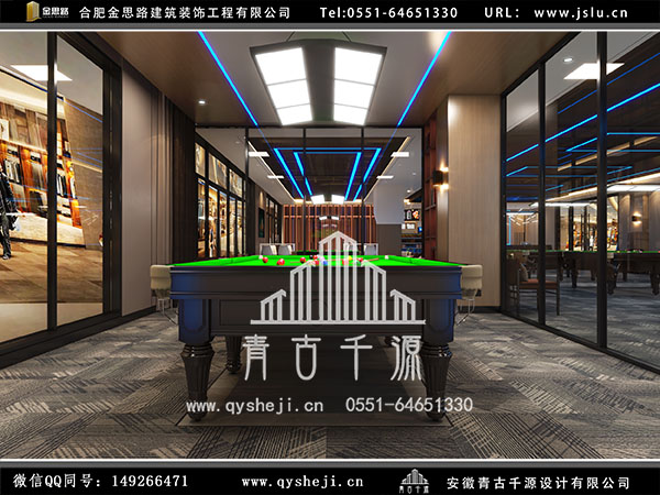 臺(tái)球廳裝修 臺(tái)球廳裝修