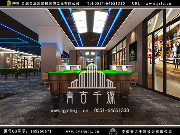 臺(tái)球廳裝修 臺(tái)球廳裝修