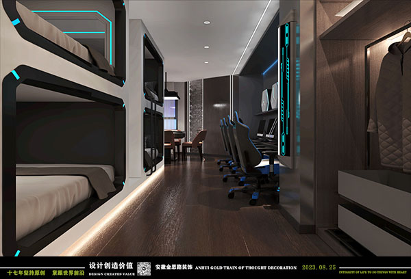 電競酒店設計 電競酒店設計