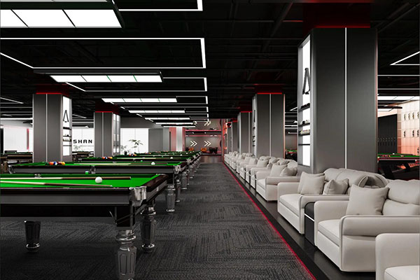 臺(tái)球廳裝修